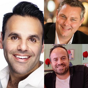 Matt Khoury, Toby Smith and Michael Toon: Speaking at the Takeaway & Restaurant Innovation Expo 2018